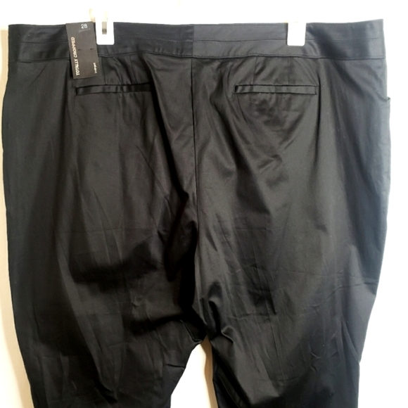Lane Bryant Pants Totally Cropped Black Women’s Plus Size 28 NWT - Picture 9 of 12